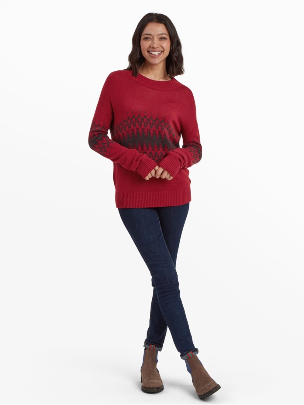 Sherpa Devaki Eco Crew Sweater - Picture 2 of 12